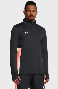 Мужская черная спортивная кофта UA Ms Ch. Midlayer Черный S Under Armour 1379588-005