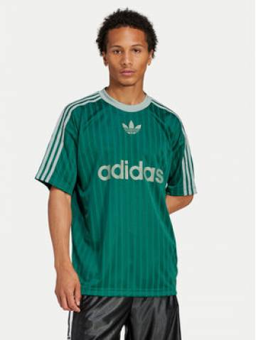 adidas Футболка adicolor JP1028 Зелений Loose Fit adidas Футболка adicolor JP1028 Зелений Loose Fit