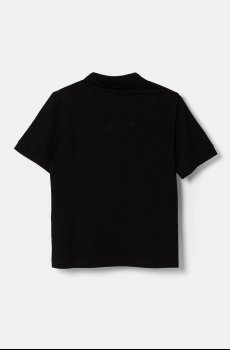 Детское хлопковое поло EA7 Emporio Armani