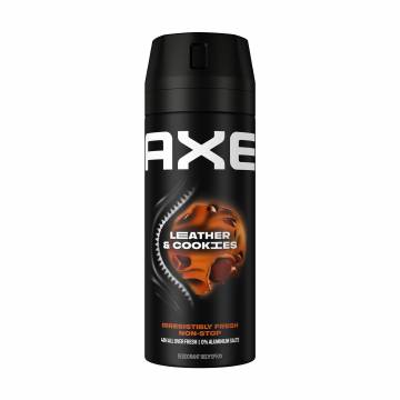 Дезодорант-спрей Axe Leather & Cookies 48H Non Stop Fresh мужской, 150 мл Дезодорант-спрей Axe Leather & Cookies 48H Non Stop Fresh мужской, 150 мл