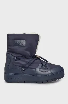 Женские темно-синие дутики TOMMY ESSENTIAL SNOWBOOT Синий 39 Tommy Hilfiger FW0FW07504