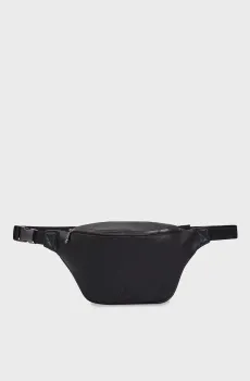 Мужская черная поясная сумка ULTRALIGHT WAISTBAG38 PU Черный ONESIZE Calvin Klein K50K512558