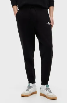 Мужские черные спортивные брюки REG SIGNATURE SWEATPANT Черный S Tommy Jeans DM0DM23903