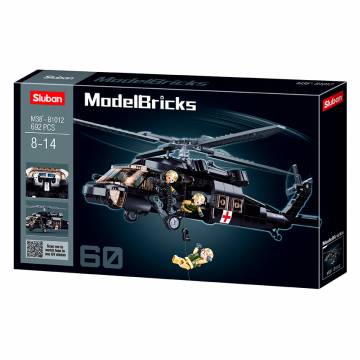 Конструктор Sluban Model Bricks Чорний яструб (M38-B1012) Конструктор Sluban Model Bricks Чорний яструб (M38-B1012)