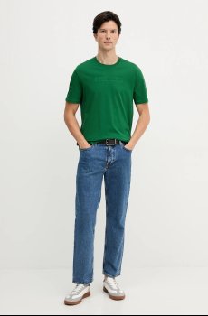 Хлопковая футболка Armani Exchange