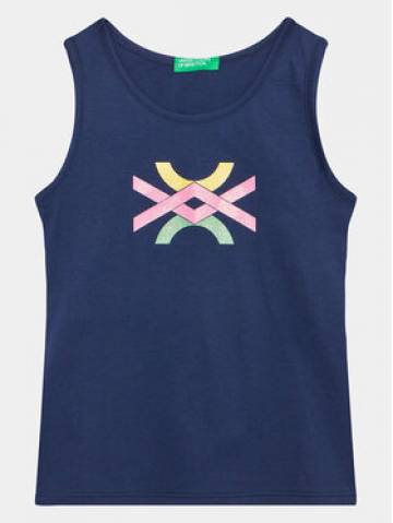 United Colors Of Benetton Топ 3I1XCH012 Cиній Regular Fit United Colors Of Benetton Топ 3I1XCH012 Cиній Regular Fit