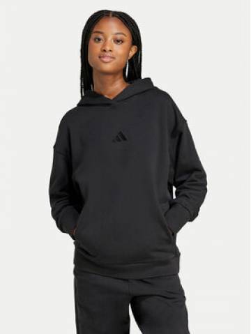 adidas Світшот ALL SZN French Terry IW1026 Чорний Loose Fit adidas Світшот ALL SZN French Terry IW1026 Чорний Loose Fit