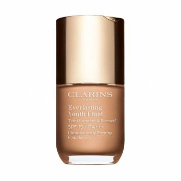 Стойкий тональный флюид для лица Clarins Everlasting Youth Fluid SPF 15 с омолаживающим действием, 110N Honey, 30 мл Стойкий тональный флюид для лица Clarins Everlasting Youth Fluid SPF 15 с омолаживающим действием, 110N Honey, 30 мл