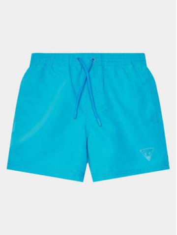 Guess Спортивні шорти L4GZ06 WG282 Голубий Regular Fit Guess Спортивні шорти L4GZ06 WG282 Голубий Regular Fit