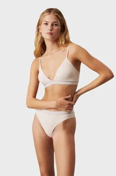 Женский бежевый бюстгальтер LL TRIANGLE Бежевый L Calvin Klein 000QF7945E