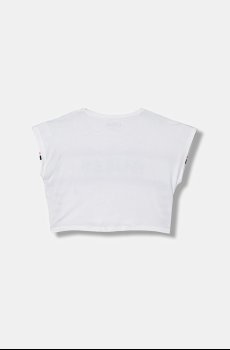 Детская хлопковая футболка Guess