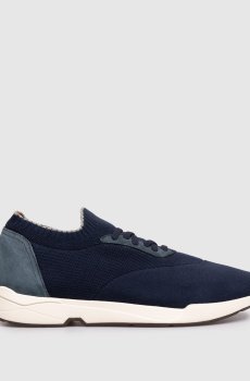 Синие комбинированные кроссовки River