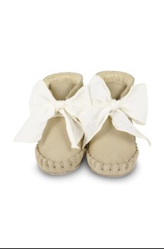 Кожаные кроссовки для младенцев Donsje Pina Organza Booties