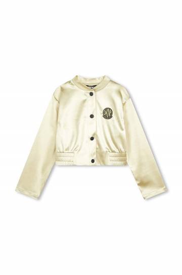 Детская куртка Dkny цвет жёлтый D60251 Детская куртка Dkny цвет жёлтый D60251