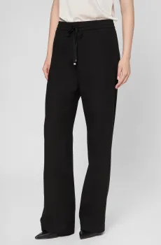 Женские черные брюки Черный 40 BOSS 50543268;001