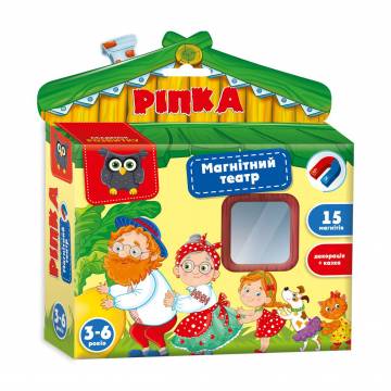 Игра настольная Vladi Toys Магнитный театр Репка, 18.5*4.5*19 см, от 3 лет, 15 магнитов (VT3206-29) Игра настольная Vladi Toys Магнитный театр Репка, 18.5*4.5*19 см, от 3 лет, 15 магнитов (VT3206-29)