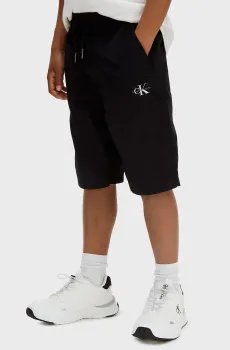 Детские черные шорты PARACHUTE Черный 10 Calvin Klein Jeans LVCKSJC79B