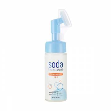 Пенка для очищения пор Holika Holika Soda Pore Cleansing + Cleansing Brush с силиконовой щеточкой, 150 мл Пенка для очищения пор Holika Holika Soda Pore Cleansing + Cleansing Brush с силиконовой щеточкой, 150 мл