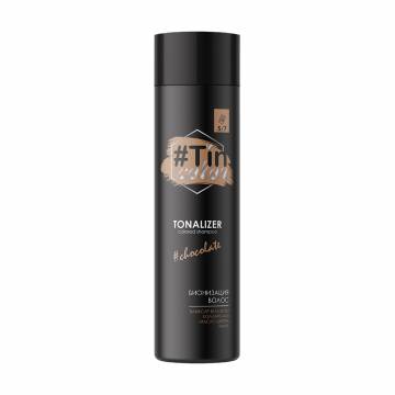 Шампунь-тоналайзер для волос Tin Color Colored Shampoo 5/7 Шоколадная глазурь, 250 мл Шампунь-тоналайзер для волос Tin Color Colored Shampoo 5/7 Шоколадная глазурь, 250 мл