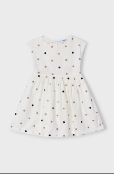 Хлопковое детское платье Mayoral