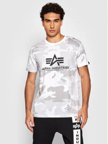 Alpha Industries Футболка Basic 100501C Білий Regular Fit Alpha Industries Футболка Basic 100501C Білий Regular Fit
