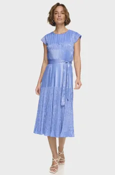 Женское синее платье Синий 10 DKNY DD3JA341