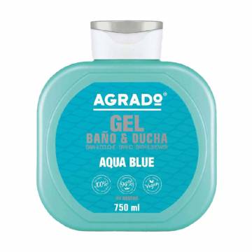 Гель для ванны и душа Agrado Bath & Shower Gel Aqua Blue, 750 мл