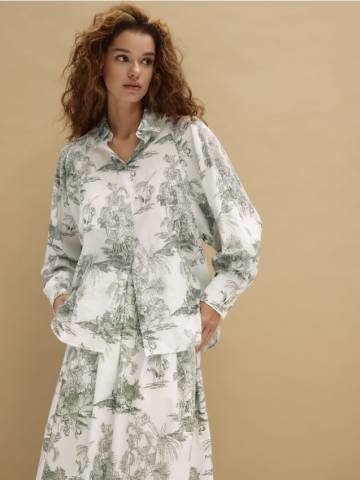 Reserved - LADIES` SHIRT - різнобарвний - YR328-MLC Reserved - LADIES` SHIRT - різнобарвний - YR328-MLC