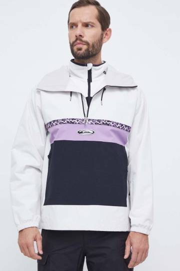 Куртка Quiksilver Steeze цвет белый Куртка Quiksilver Steeze цвет белый