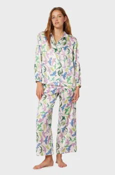 Женские брюки с узором 7/8 JANNA Разноцветный M Etam 6547511