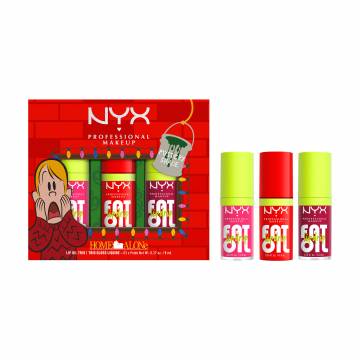 Набор блесков-масел для губ NYX Professional Makeup Home Alone Fat Oil Lip Drip Trio 02, 3*8 мл Набор блесков-масел для губ NYX Professional Makeup Home Alone Fat Oil Lip Drip Trio 02, 3*8 мл