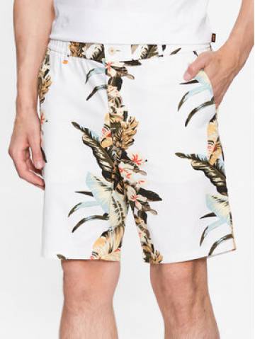Boss Шорти з тканини Taber 50489123 Білий Regular Fit Boss Шорти з тканини Taber 50489123 Білий Regular Fit