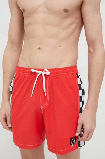 Купальные шорты Quiksilver цвет красный Купальные шорты Quiksilver цвет красный