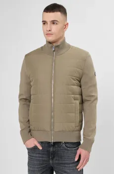 Мужская бежевая куртка Бежевый S BOSS 50549991;245
