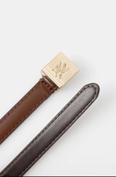 Кожаный ремень Karl Lagerfeld K/AUTOGRAPH