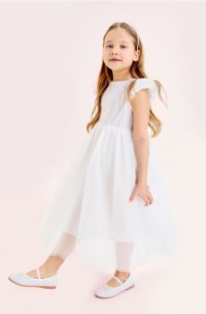 Тюлева сукня babydoll - білий