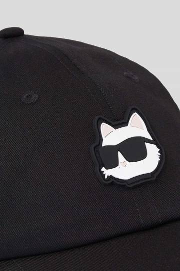 Кепка Karl Lagerfeld цвет белый с аппликацией Кепка Karl Lagerfeld цвет белый с аппликацией