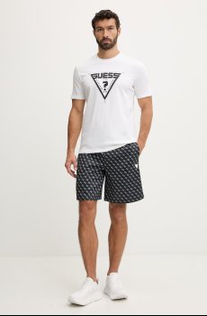 Хлопковая футболка Guess LUTA