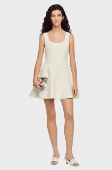 Женское белое платье Белый 40 Sandro SFPRO04830_white