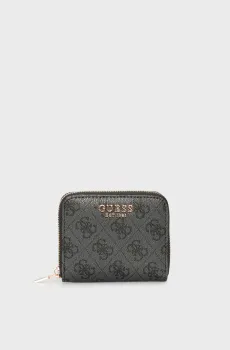 Женский темно-серый кошелек с узором LAUREL II Серый ONESIZE Guess SWSG7459137