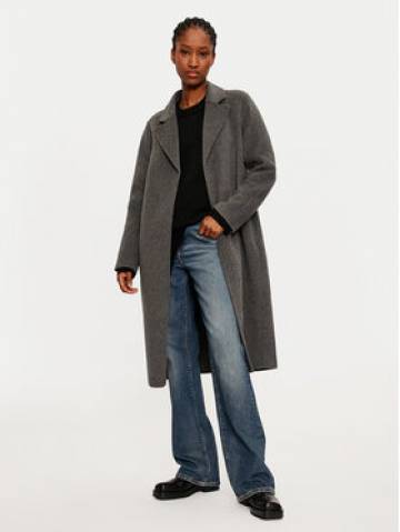 Vero Moda Вовняне пальто Ofelia 10315046 Сірий Regular Fit Vero Moda Вовняне пальто Ofelia 10315046 Сірий Regular Fit