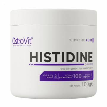 L-Гистидин OstroVit Supreme Pure Histidine в порошке, 100 г L-Гистидин OstroVit Supreme Pure Histidine в порошке, 100 г