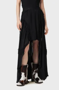 Женская черная юбка DORINA Черный 8 AllSaints W102RE