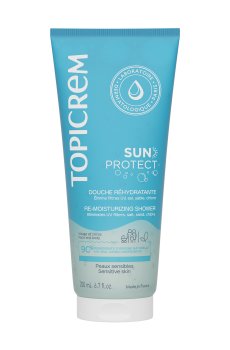 Увлажняющий гель для душа после загара Topicrem Sun Protect Re-Moisturizing Shower Gel, 200 мл