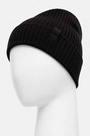Шапка с примесью шерсти Helly Hansen цвет чёрный  67195