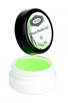 Строительный крем-гель для ногтей KOTO Cream Builder Gel 04 Lime Pie, 5 мл