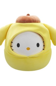 Мягкая игрушка Squishmallows Хелоу Китти в образе Помпомпурин, от 3 лет, 20 см (SQSN00387)