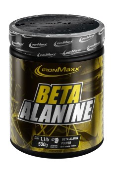 L-аланин IronMaxx Beta Alanine Нейтральный вкус, в порошке, 500 г