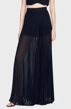 Женские черные брюки Черный 38 Sandro SFPPA01869_Black