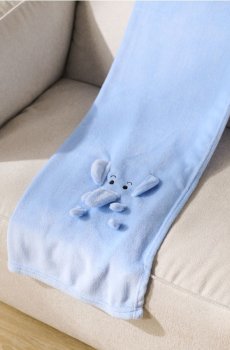 Немовлячий плед - light blue